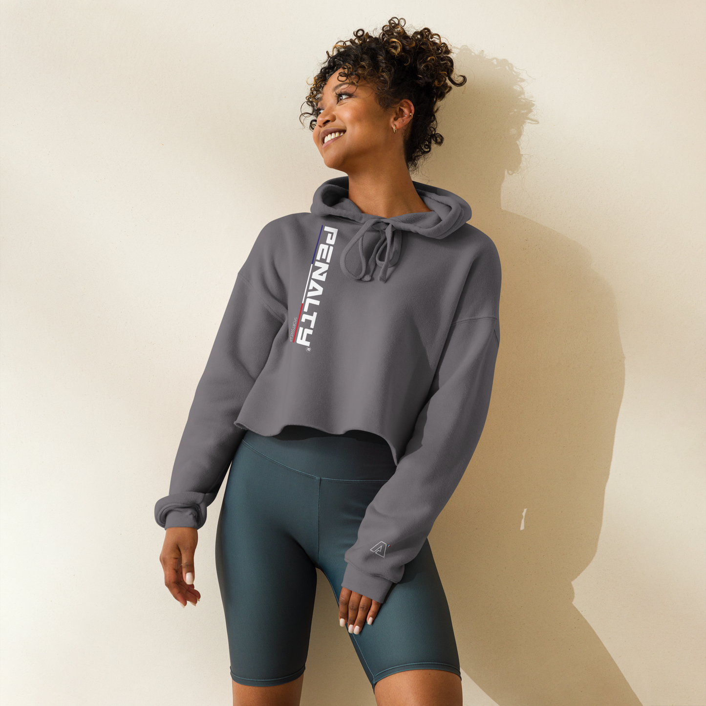 Sweat à Capuche Crop PENALTY ONE – Collection France - Paris